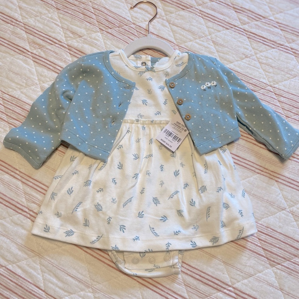 Carter’s Romper Dress with Sweater